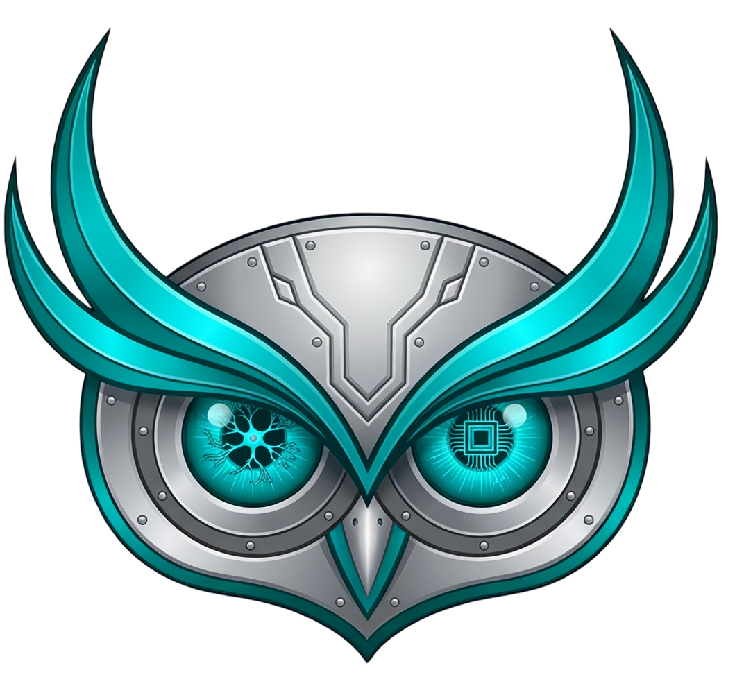 metalic-shield-owl